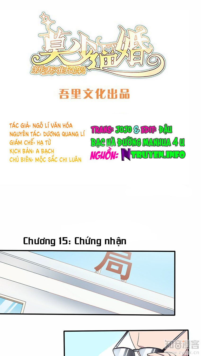 Mạc Thiếu Bức Hôn: Vợ Mới Khó Chống Đỡ: Chapter 15