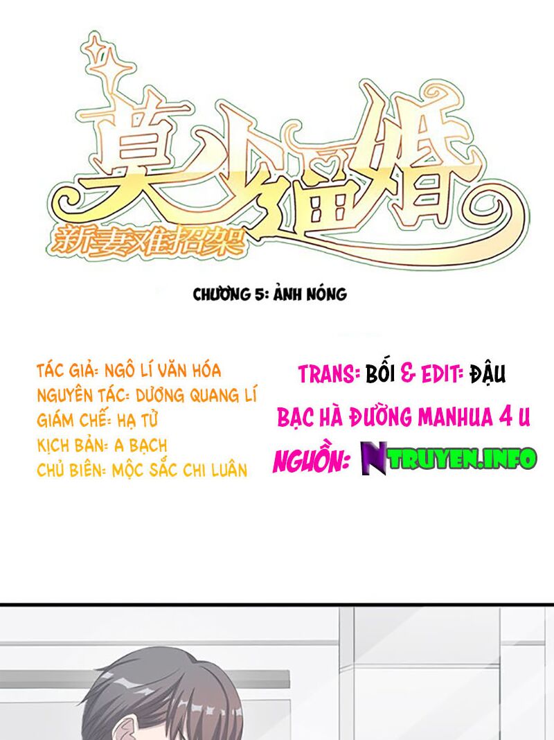 Mạc Thiếu Bức Hôn: Vợ Mới Khó Chống Đỡ: Chapter 5