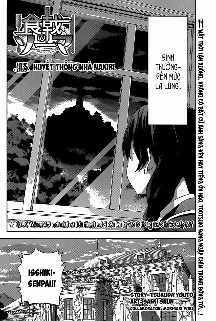 Cuộc Chiến Ẩm Thực: Chapter 135