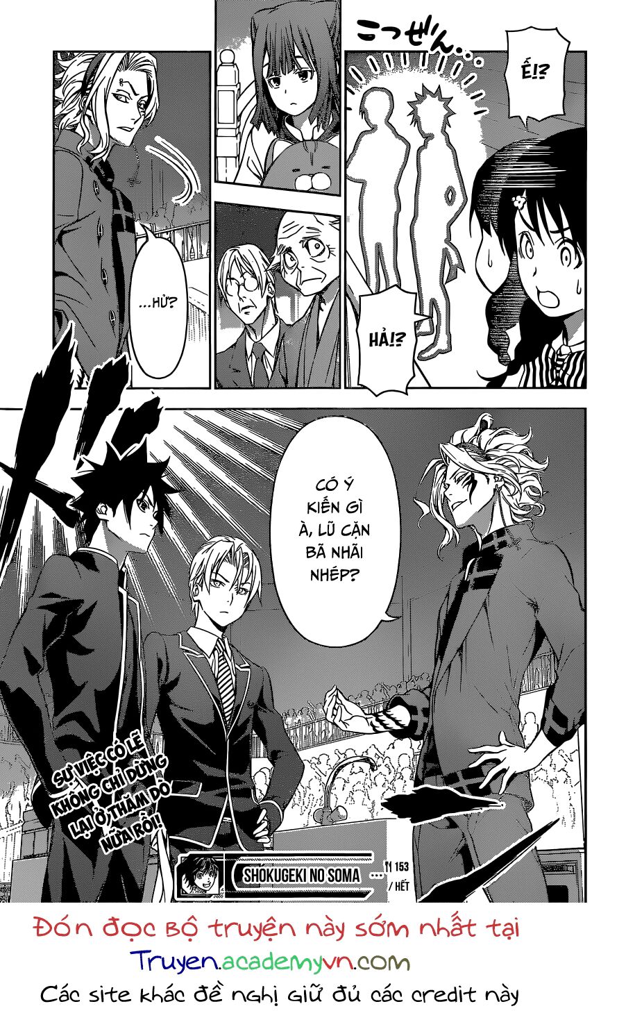 Cuộc Chiến Ẩm Thực: Chapter 153