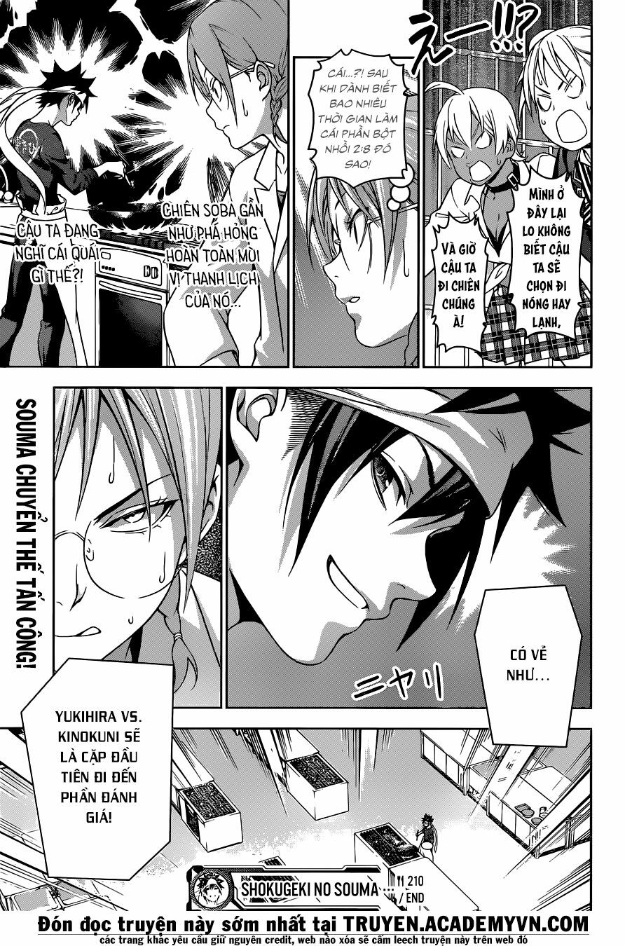 Cuộc Chiến Ẩm Thực: Chapter 210