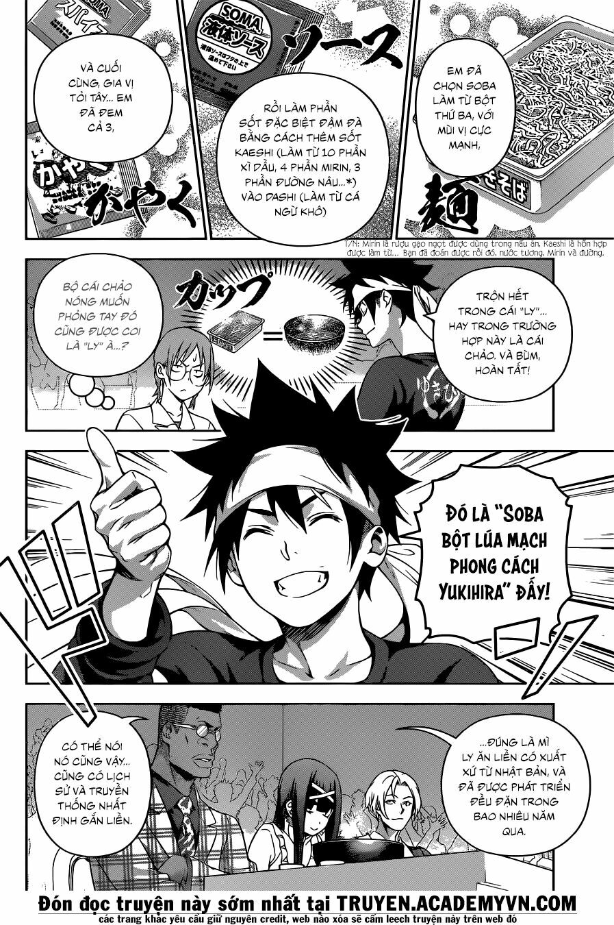 Cuộc Chiến Ẩm Thực: Chapter 213