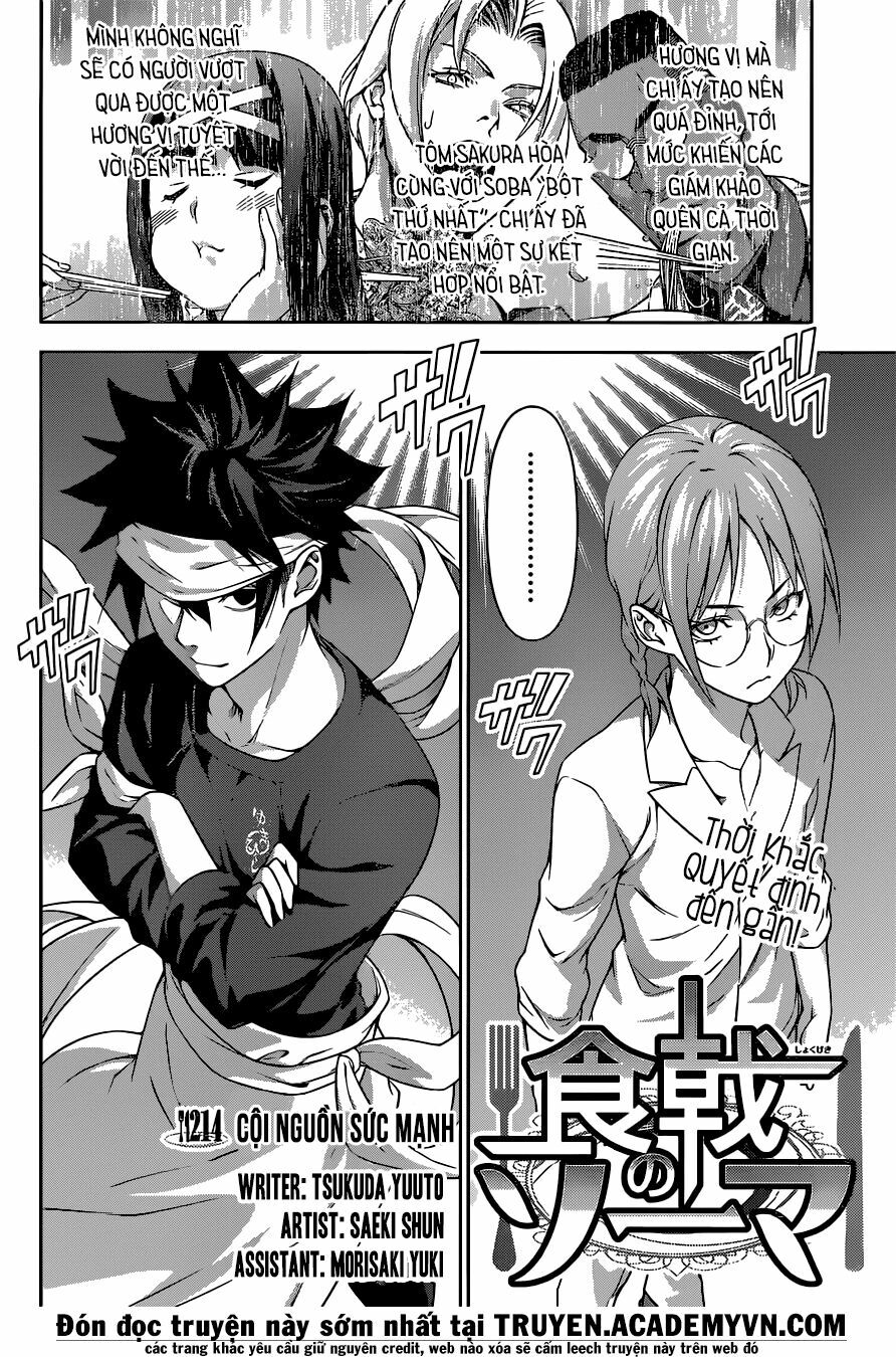 Cuộc Chiến Ẩm Thực: Chapter 214
