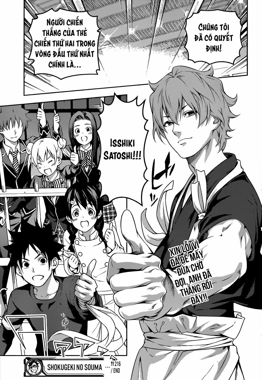 Cuộc Chiến Ẩm Thực: Chapter 216