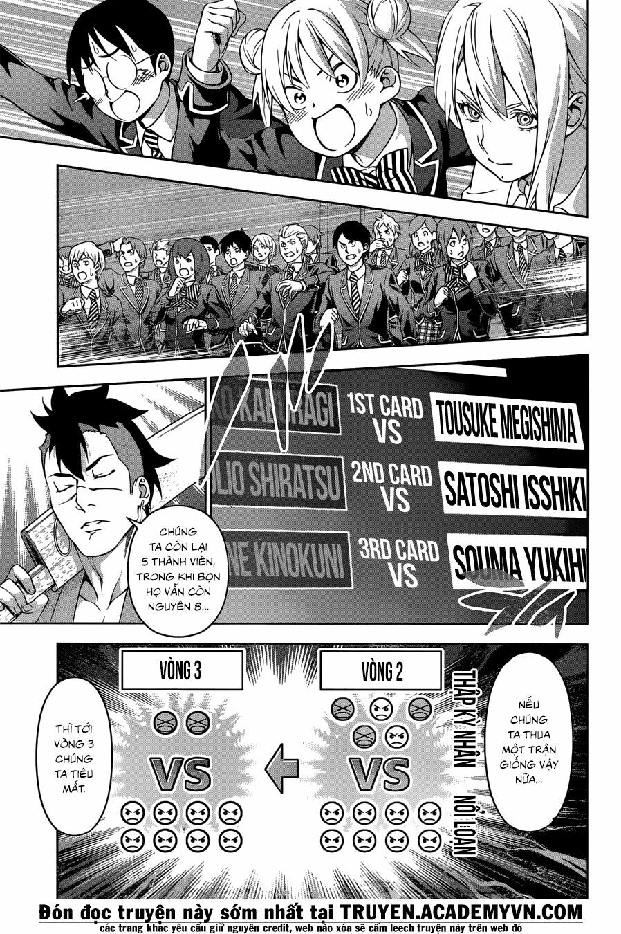 Cuộc Chiến Ẩm Thực: Chapter 217