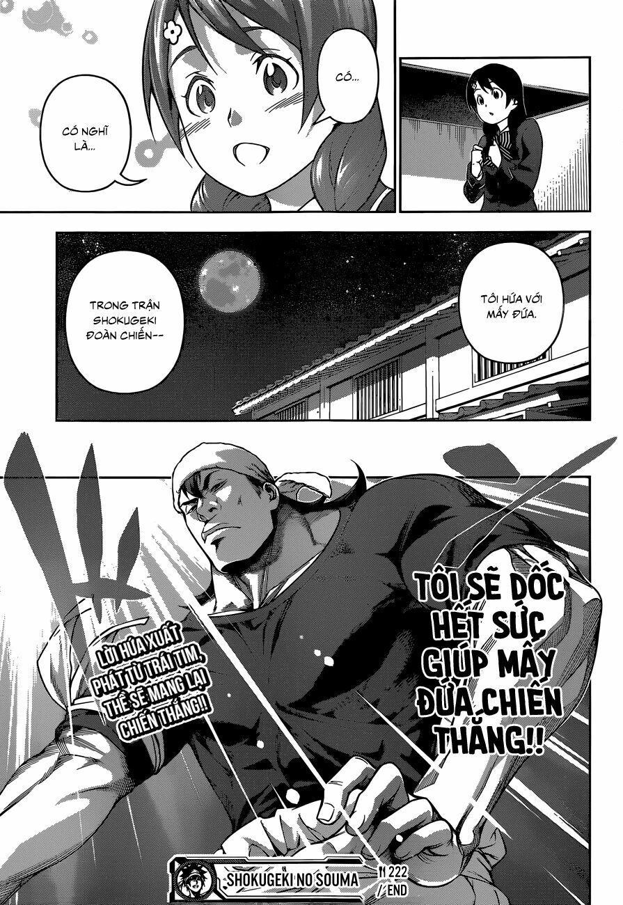 Cuộc Chiến Ẩm Thực: Chapter 222