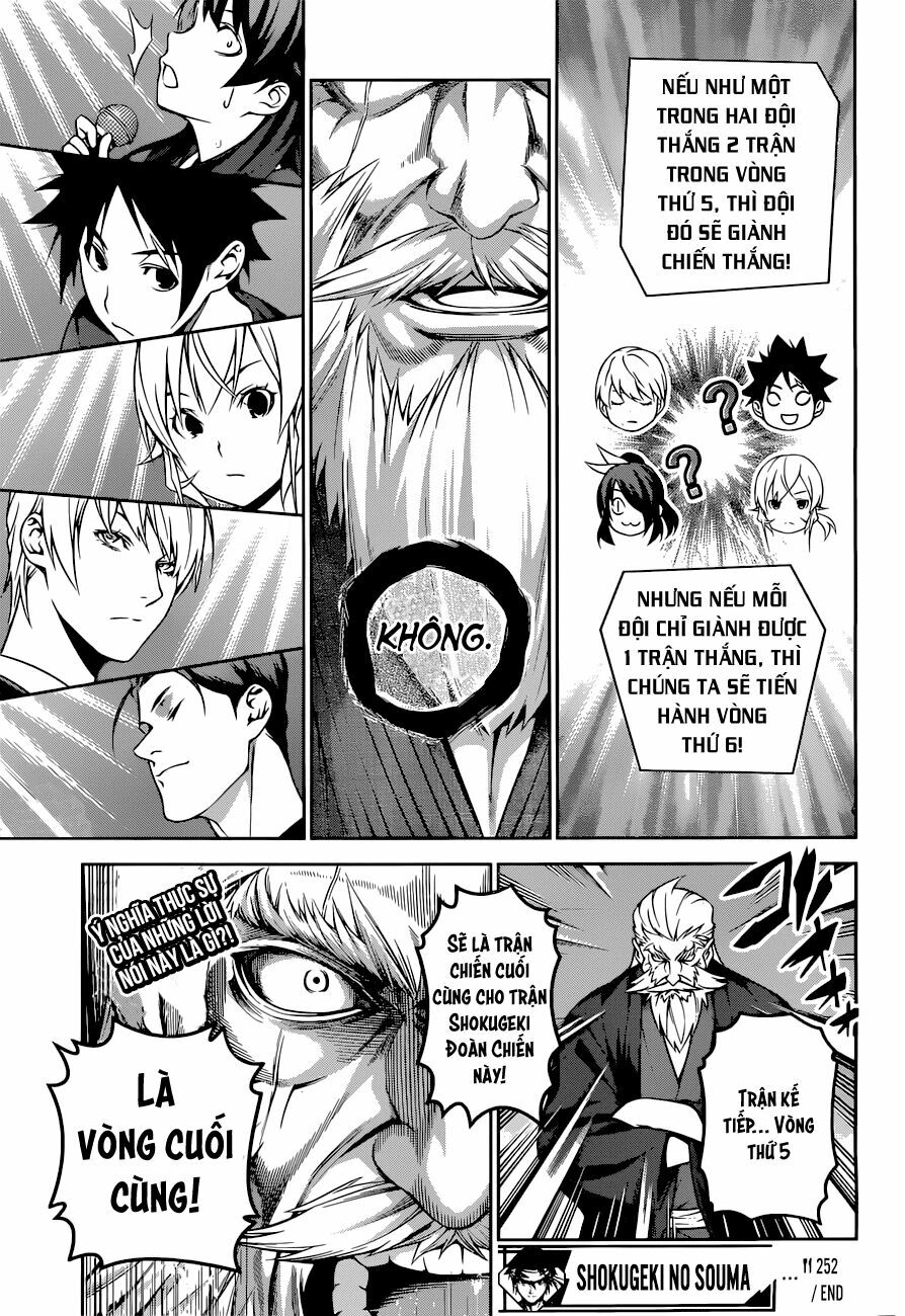 Cuộc Chiến Ẩm Thực: Chapter 252