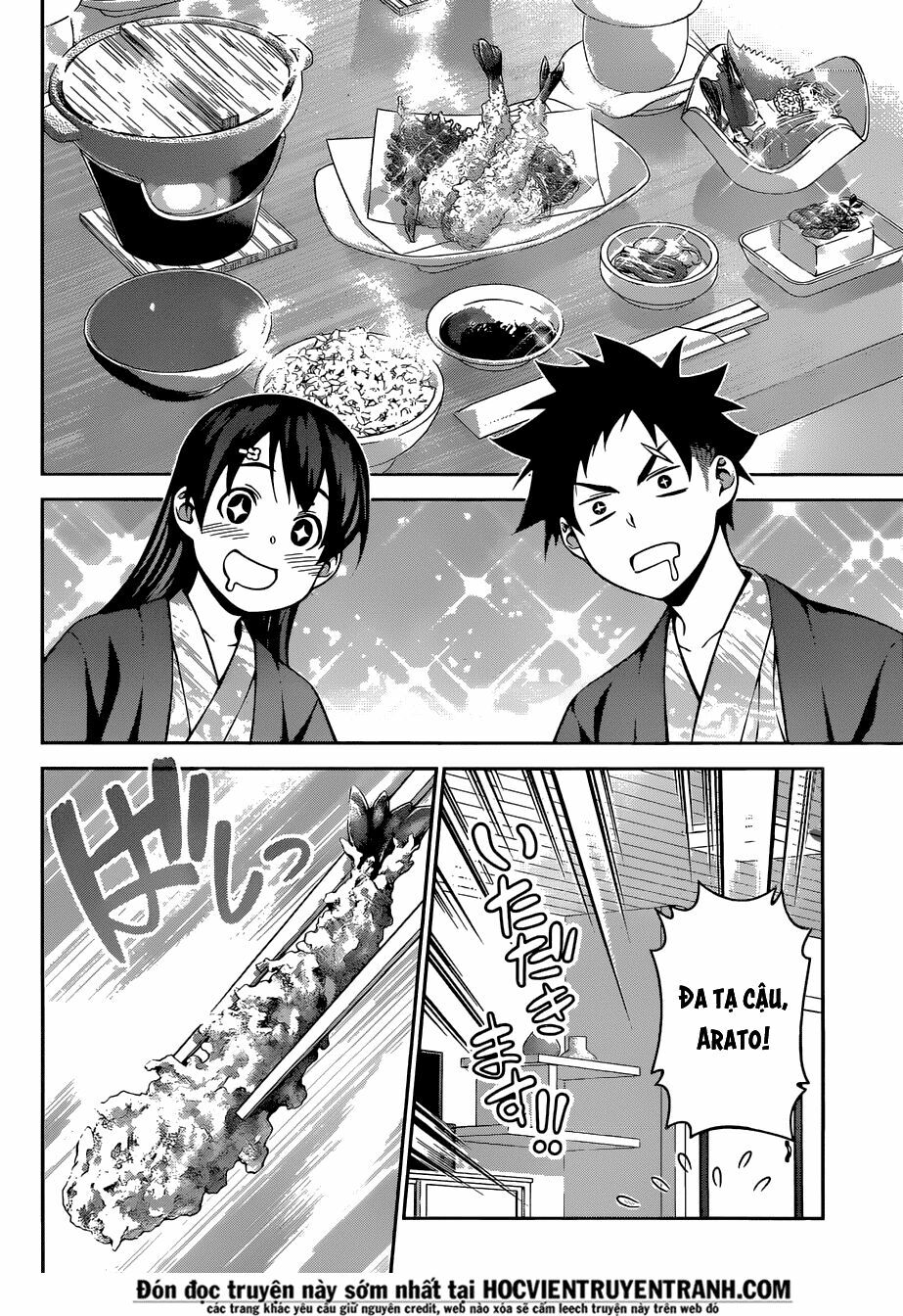 Cuộc Chiến Ẩm Thực: Chapter 265: Hồ sơ vụ án suối nước nóng của Souma và Megumi, Phần 1 : Bí mật ẩn sâu làn hơi nước