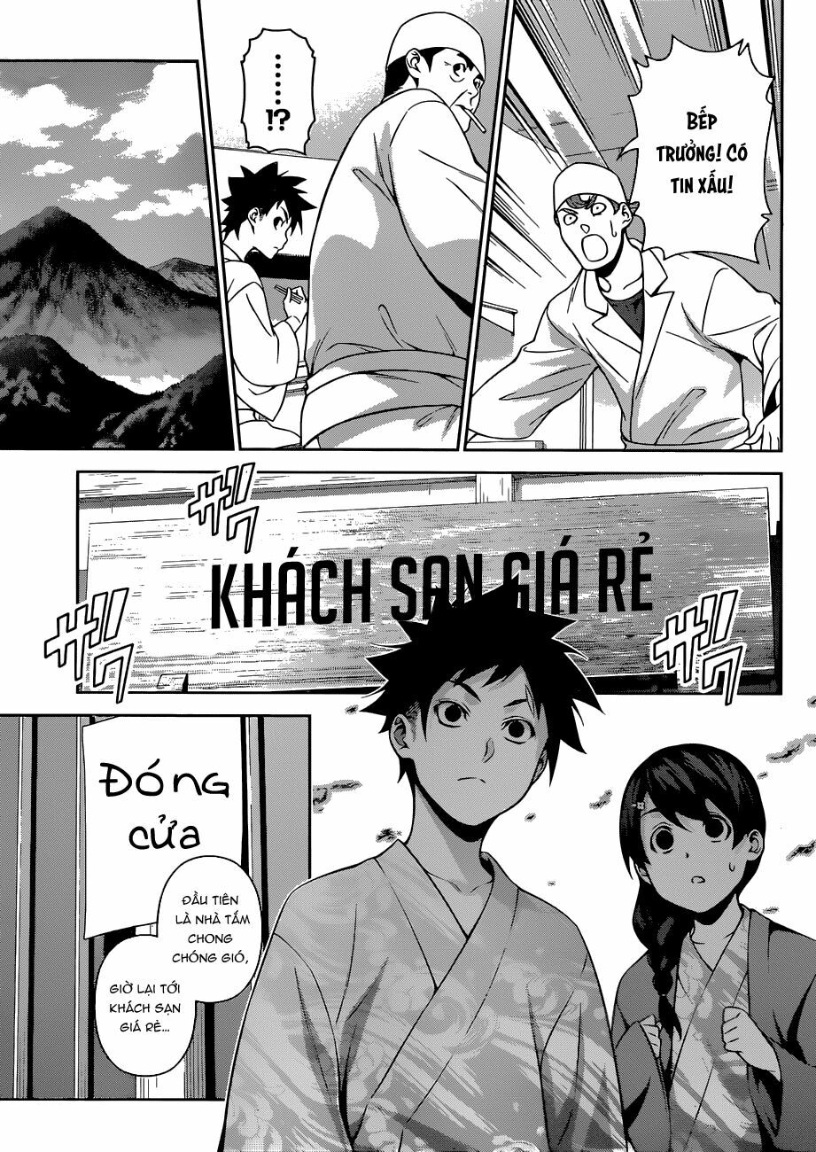 Cuộc Chiến Ẩm Thực: Chapter 266: Hồ sơ vụ án suối nước nóng của Souma và Megumi, Phần 2 : Phảng phất hương vị của Shokugeki