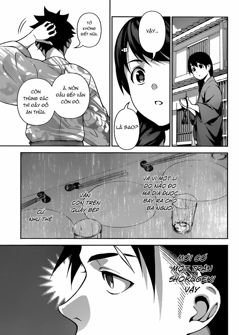 Cuộc Chiến Ẩm Thực: Chapter 266: Hồ sơ vụ án suối nước nóng của Souma và Megumi, Phần 2 : Phảng phất hương vị của Shokugeki
