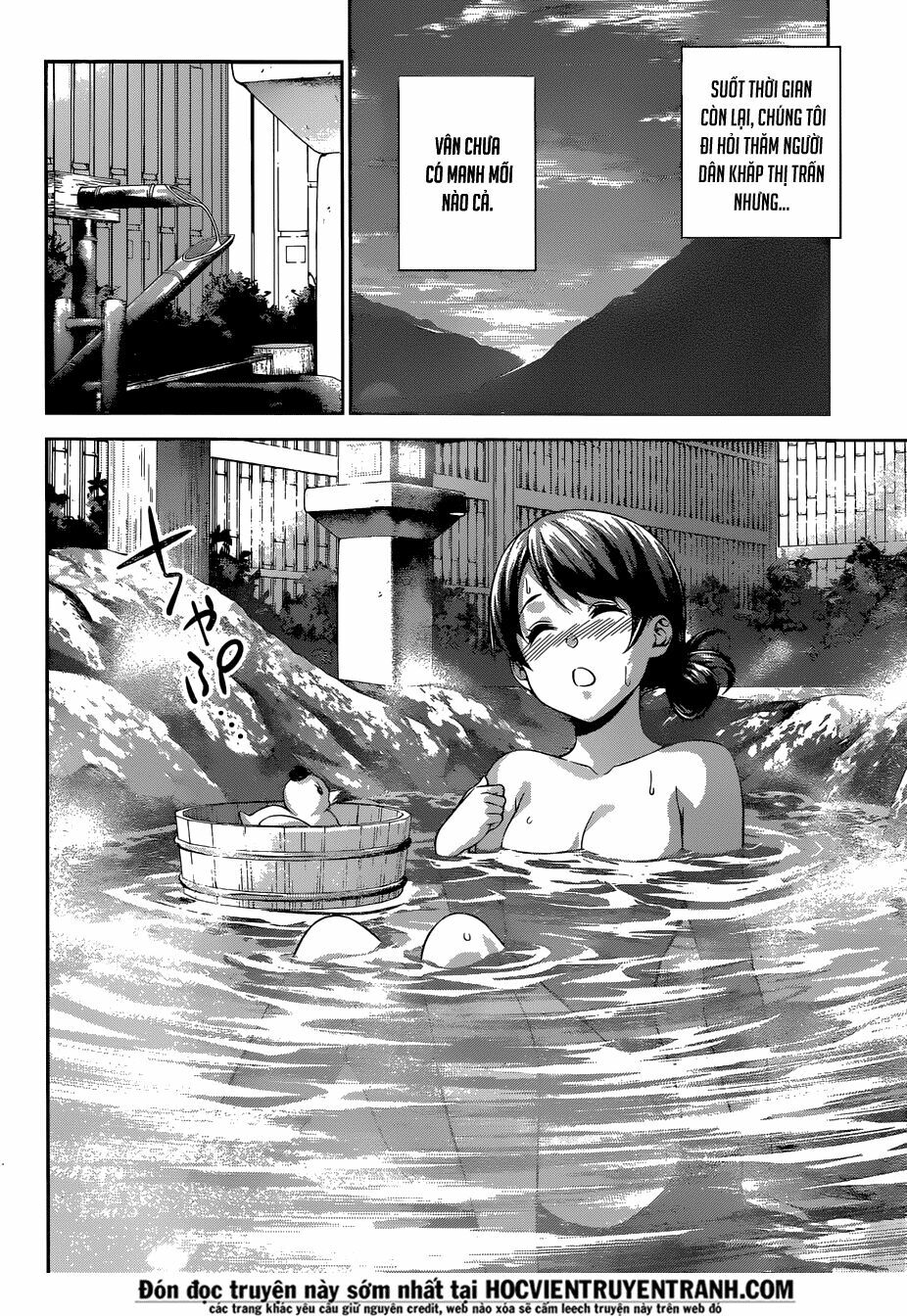 Cuộc Chiến Ẩm Thực: Chapter 266: Hồ sơ vụ án suối nước nóng của Souma và Megumi, Phần 2 : Phảng phất hương vị của Shokugeki