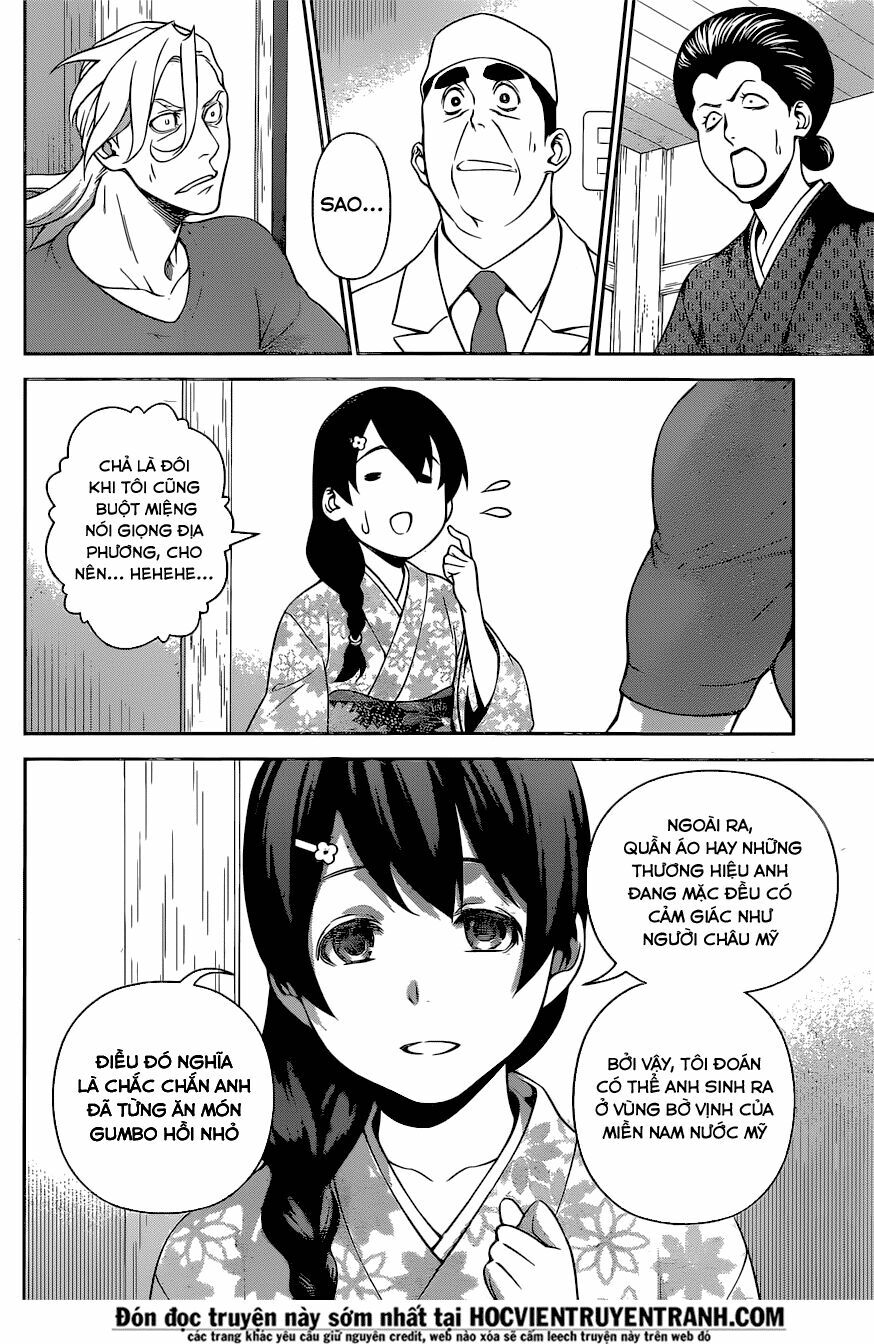 Cuộc Chiến Ẩm Thực: Chapter 269: Hồ sơ vụ án suối nước nóng của Souma và Megumi, Phần 5 : Ngành dịch vụ của Megumi