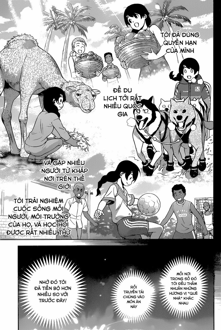 Cuộc Chiến Ẩm Thực: Chapter 269: Hồ sơ vụ án suối nước nóng của Souma và Megumi, Phần 5 : Ngành dịch vụ của Megumi