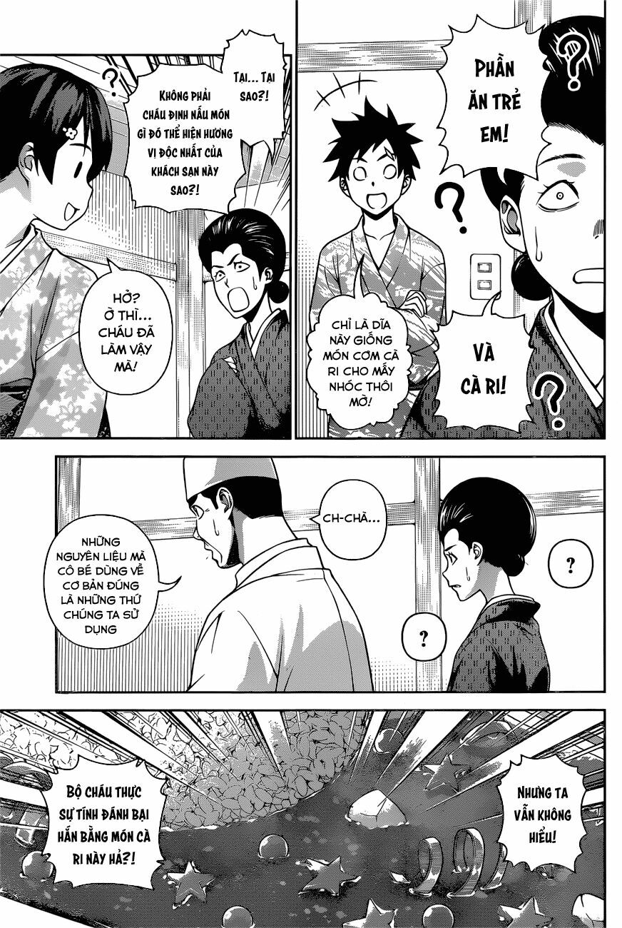 Cuộc Chiến Ẩm Thực: Chapter 269: Hồ sơ vụ án suối nước nóng của Souma và Megumi, Phần 5 : Ngành dịch vụ của Megumi
