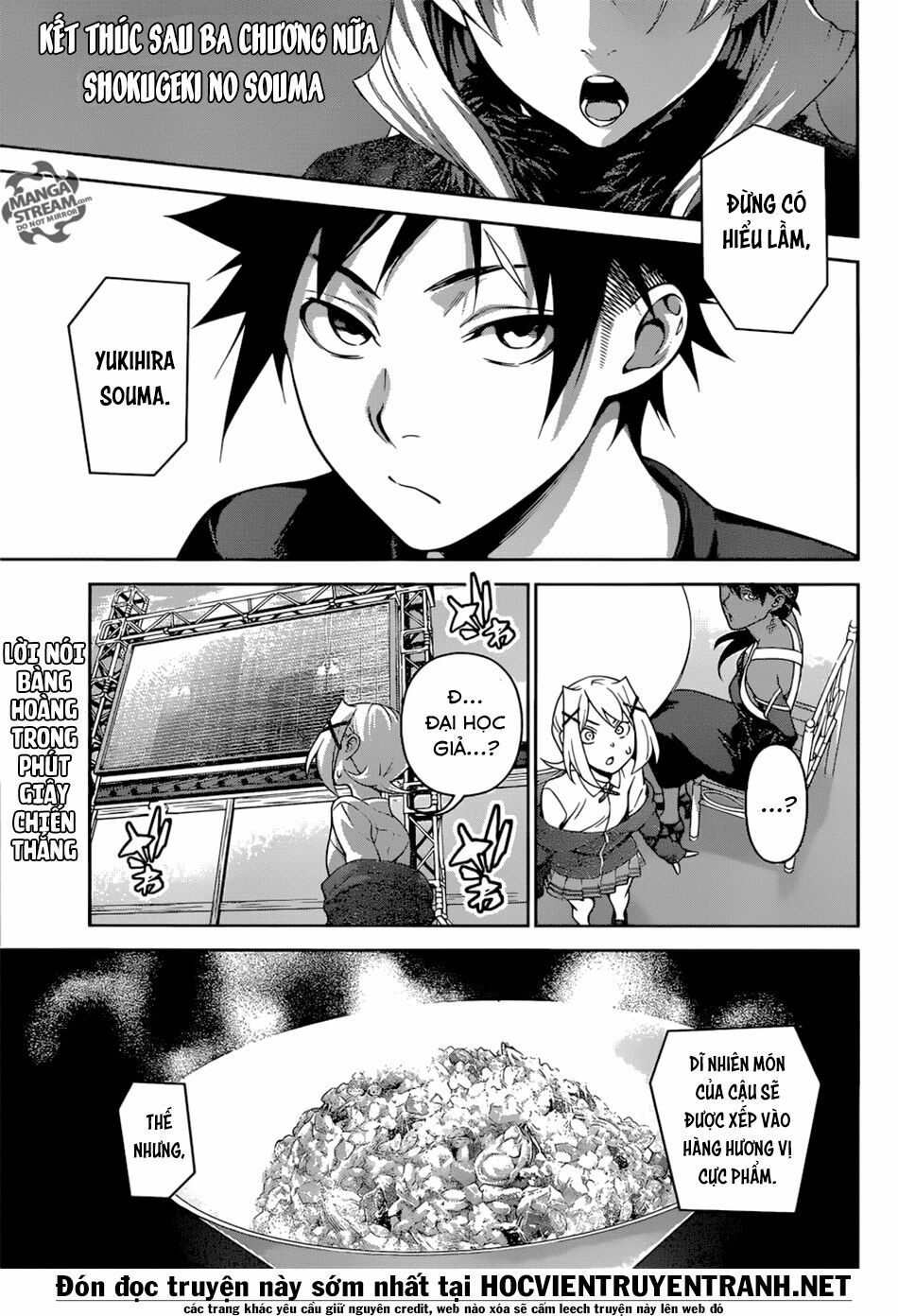 Cuộc Chiến Ẩm Thực: Chapter 313