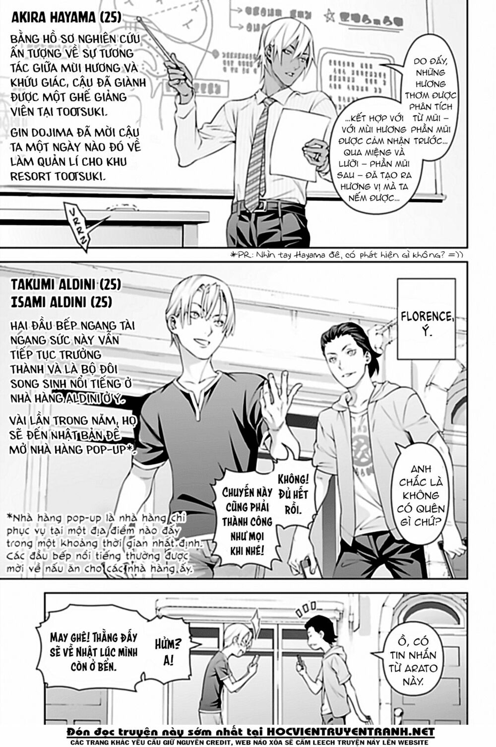 Cuộc Chiến Ẩm Thực: Chapter 315.3: Le Futur (Tương lai)