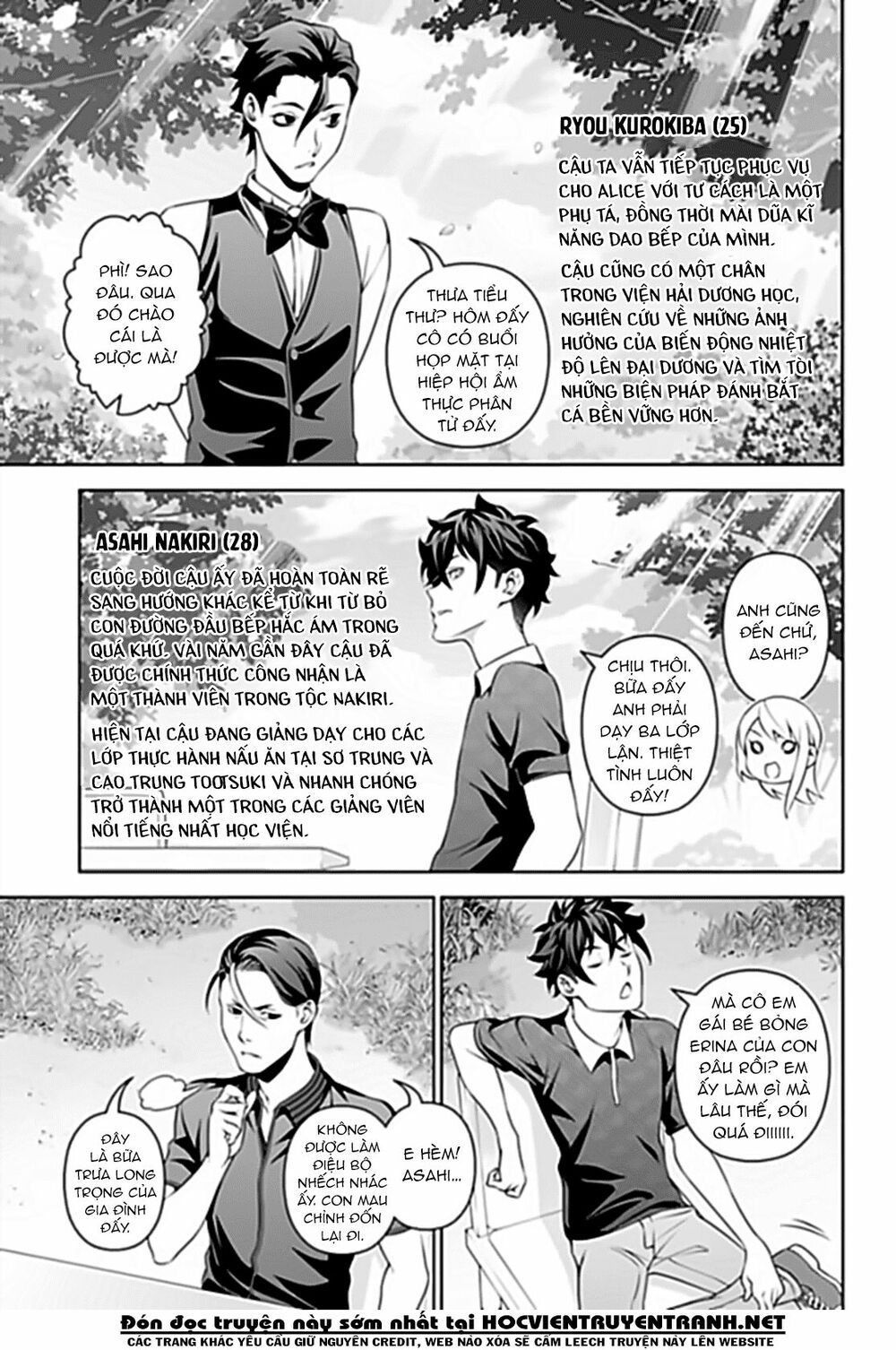 Cuộc Chiến Ẩm Thực: Chapter 315.3: Le Futur (Tương lai)