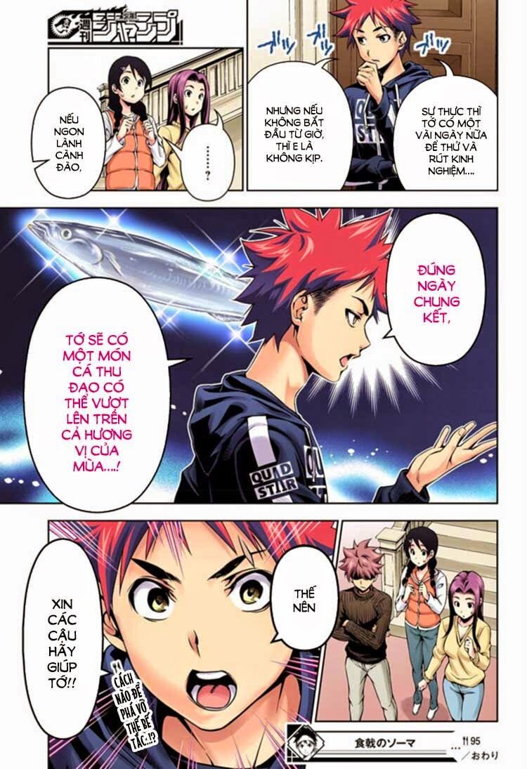 Cuộc Chiến Ẩm Thực: Chapter 95