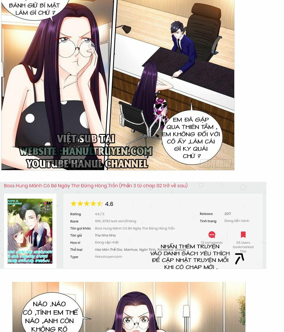 Boss Hung Mãnh Cô Bé Ngây Thơ Đừng Hòng Trốn: Chapter 104