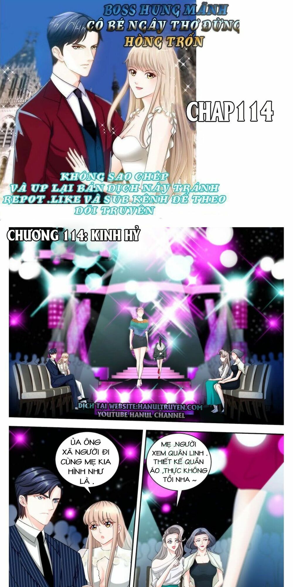 Boss Hung Mãnh Cô Bé Ngây Thơ Đừng Hòng Trốn: Chapter 114