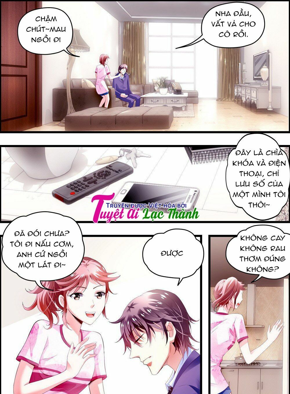 Boss Hung Mãnh Cô Bé Ngây Thơ Đừng Hòng Trốn: Chapter 3