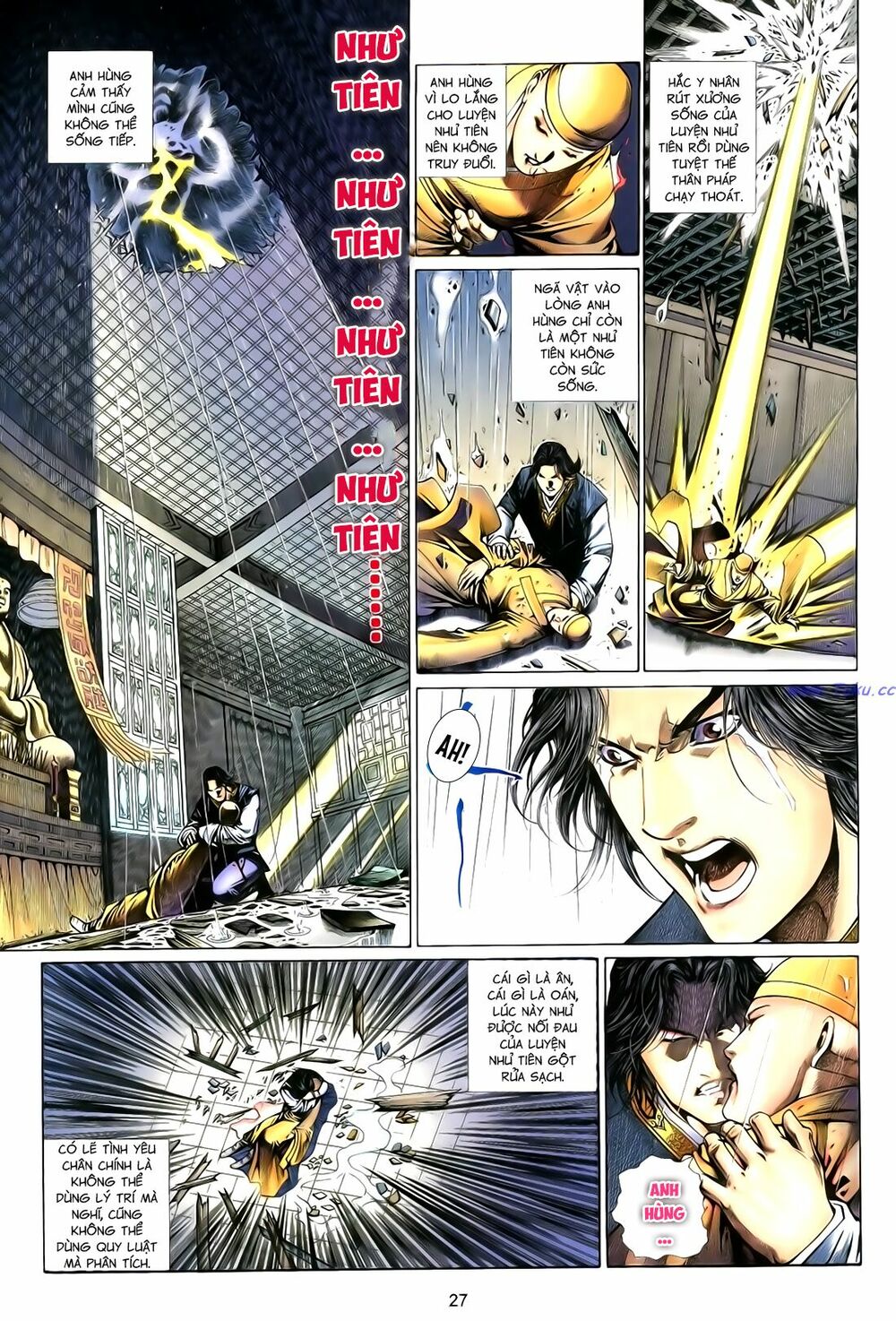 Anh Hùng Vô Lệ: Chapter 104: Tình nan tái Nghĩa nan vong