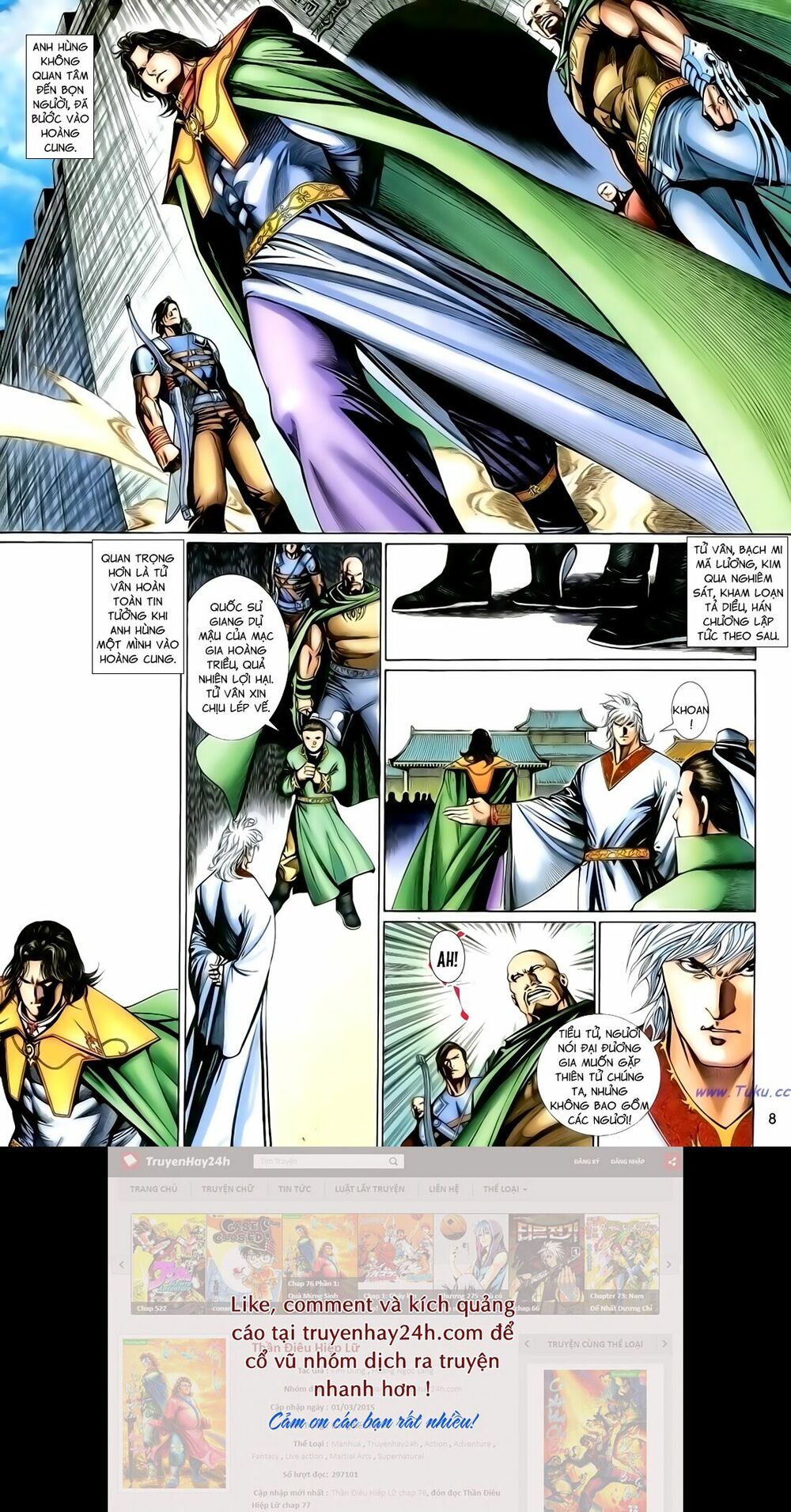 Anh Hùng Vô Lệ: Chapter 126