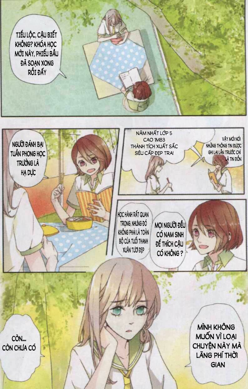 Tình yêu là màu hoa anh thảo: Chapter 1