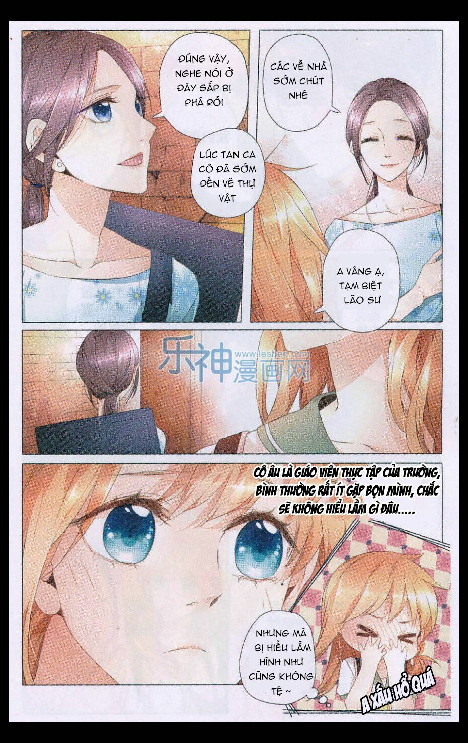 Tình yêu là màu hoa anh thảo: Chapter 10
