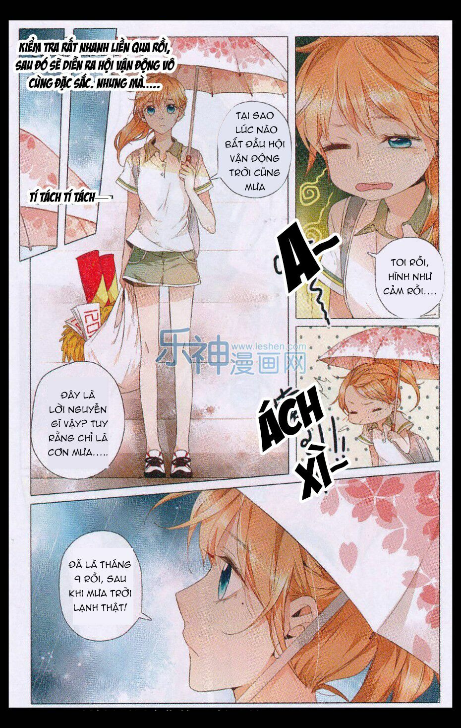Tình yêu là màu hoa anh thảo: Chapter 10