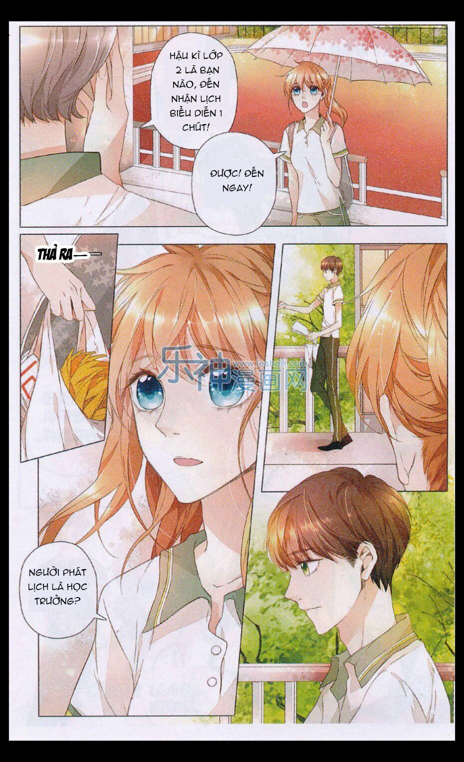 Tình yêu là màu hoa anh thảo: Chapter 10