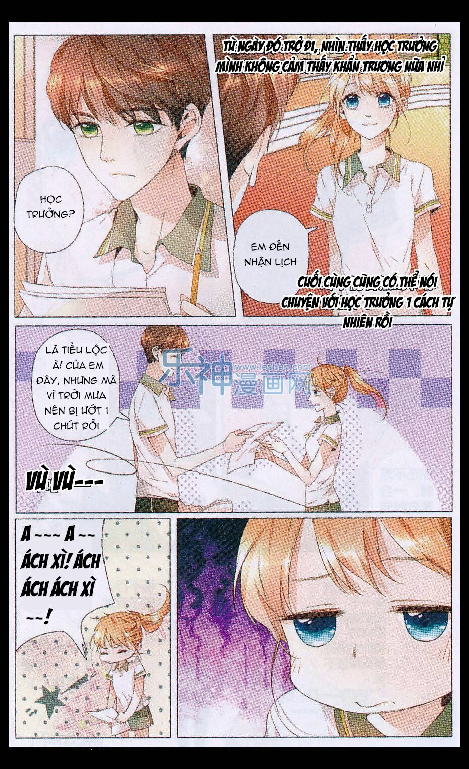 Tình yêu là màu hoa anh thảo: Chapter 10