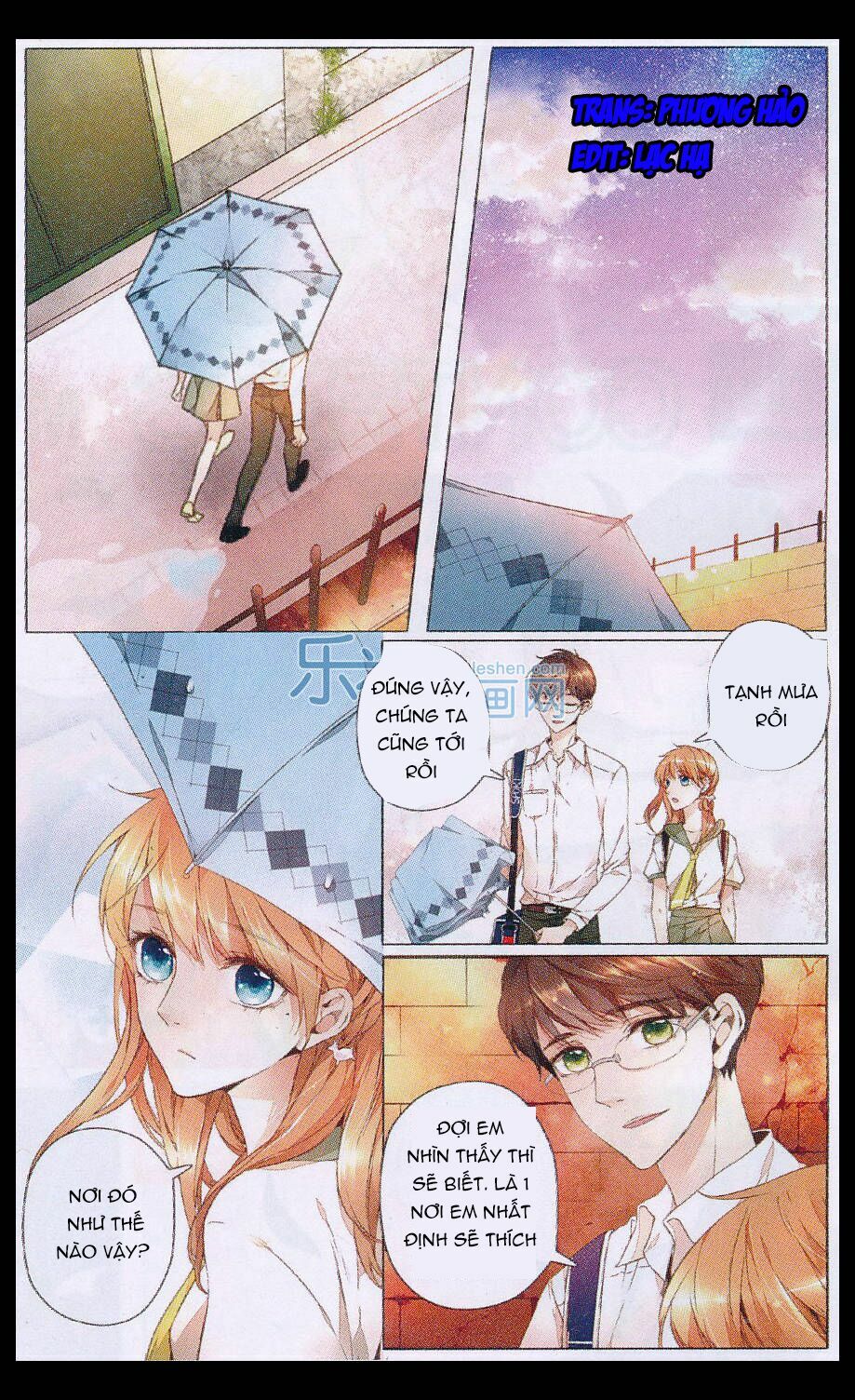 Tình yêu là màu hoa anh thảo: Chapter 10