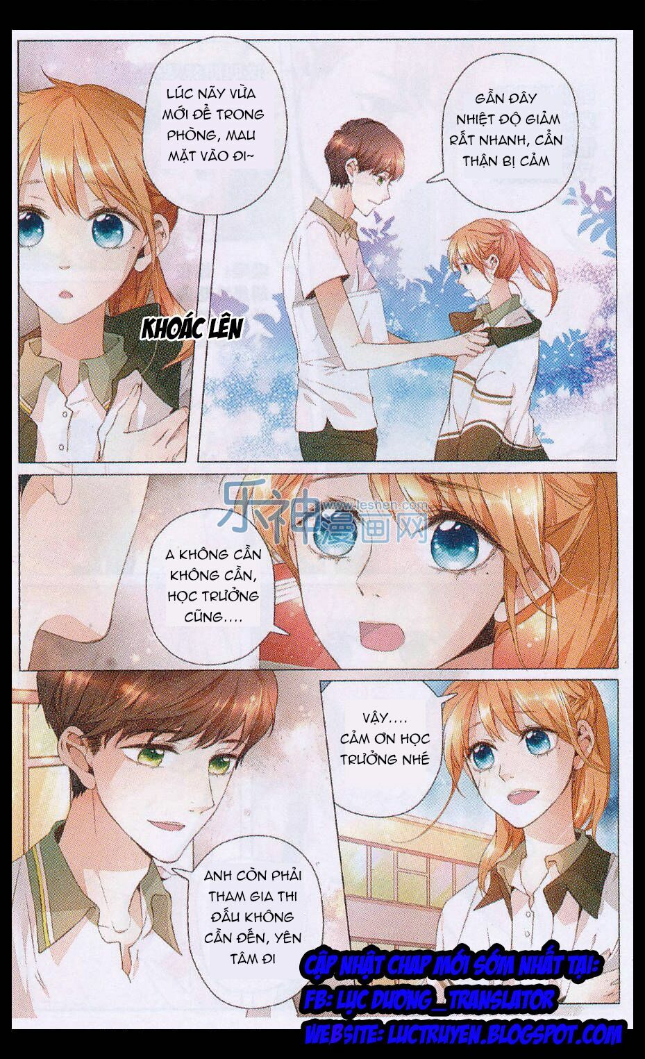 Tình yêu là màu hoa anh thảo: Chapter 10
