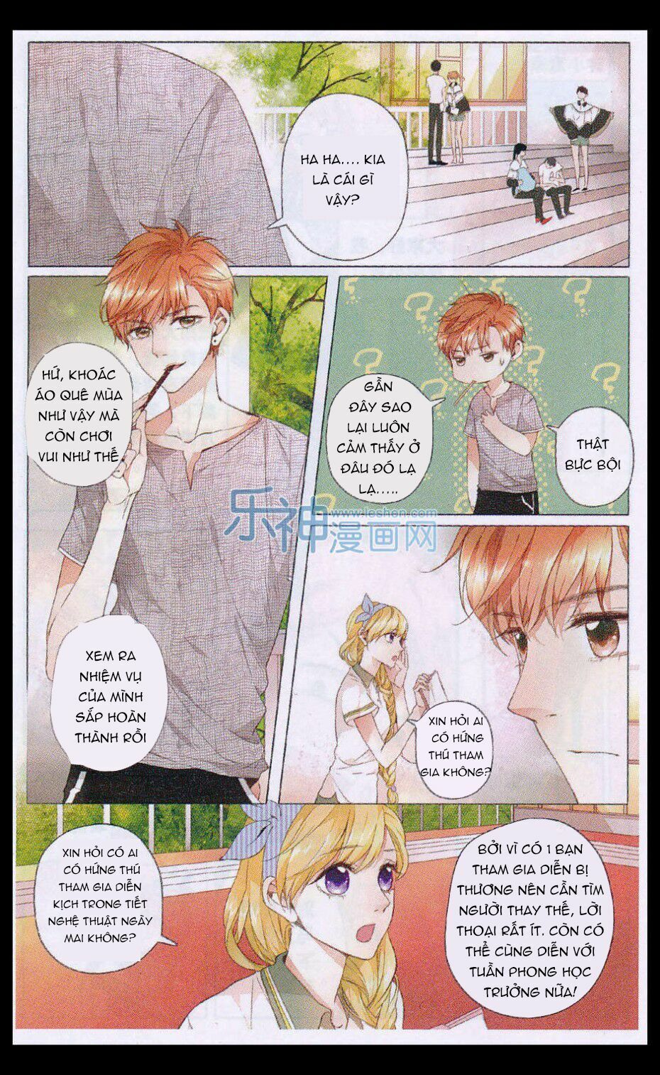 Tình yêu là màu hoa anh thảo: Chapter 10