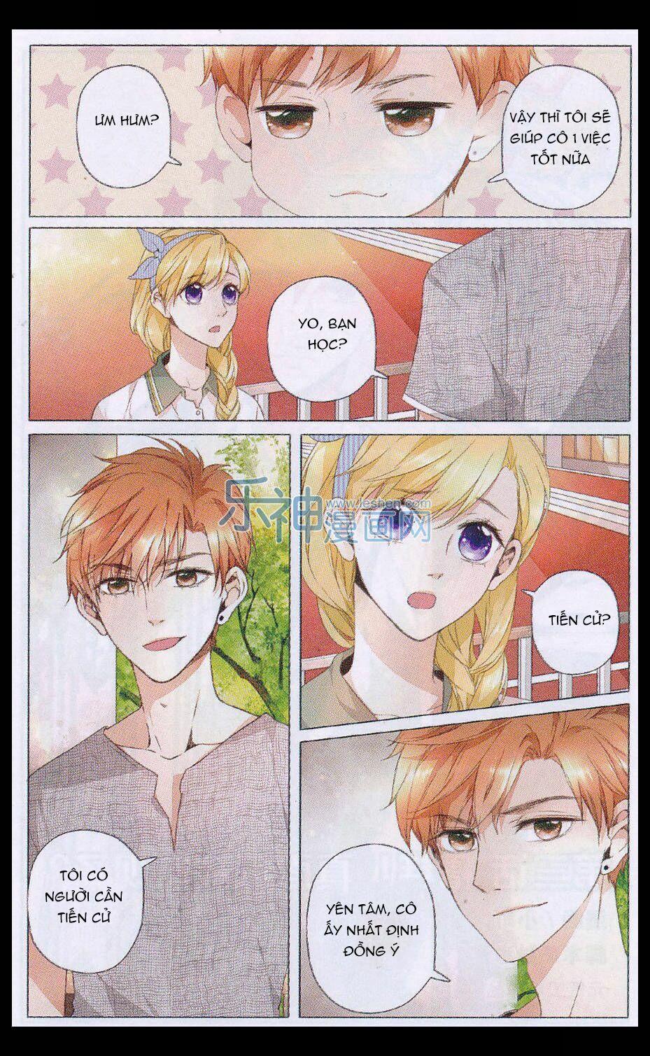 Tình yêu là màu hoa anh thảo: Chapter 10