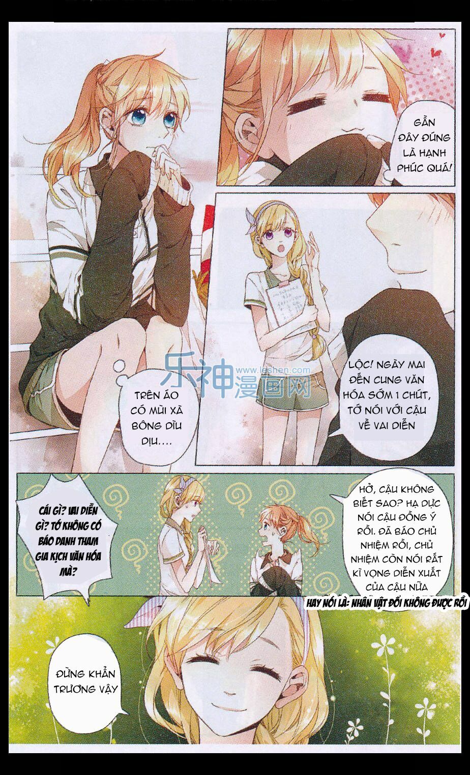 Tình yêu là màu hoa anh thảo: Chapter 10