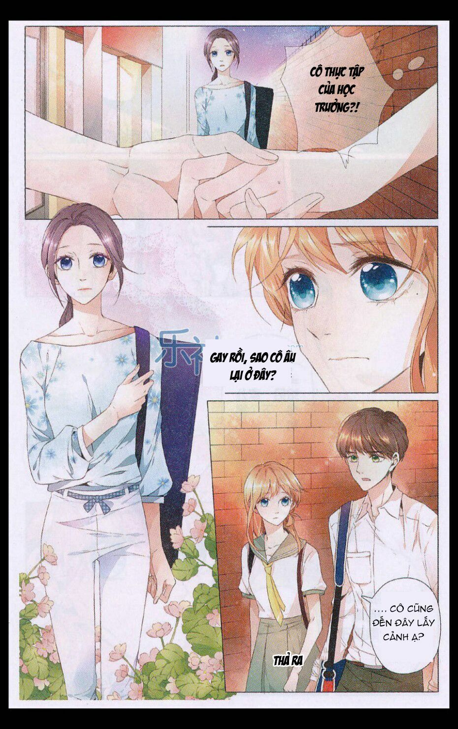 Tình yêu là màu hoa anh thảo: Chapter 10