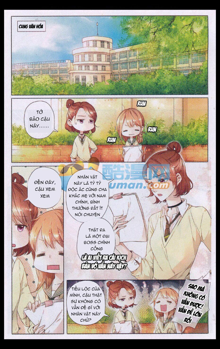 Tình yêu là màu hoa anh thảo: Chapter 11