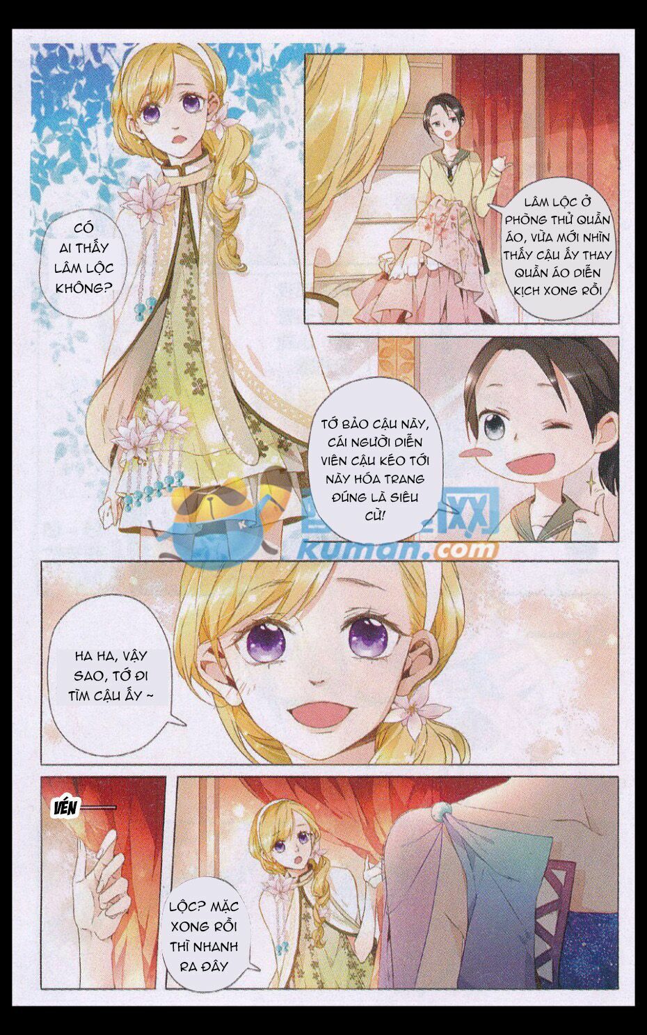 Tình yêu là màu hoa anh thảo: Chapter 11