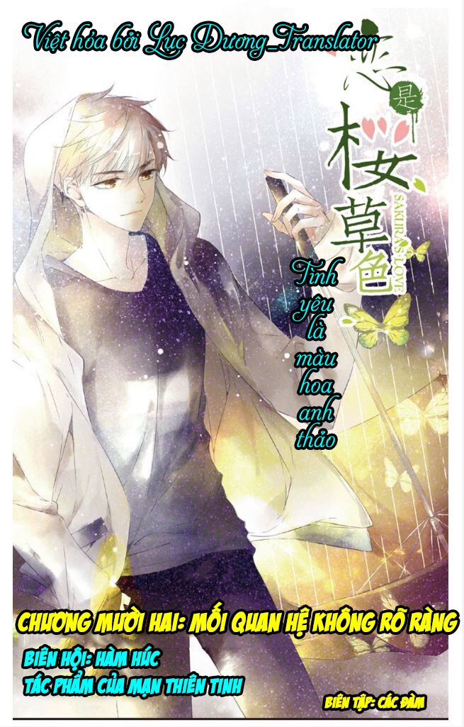 Tình yêu là màu hoa anh thảo: Chapter 12.1