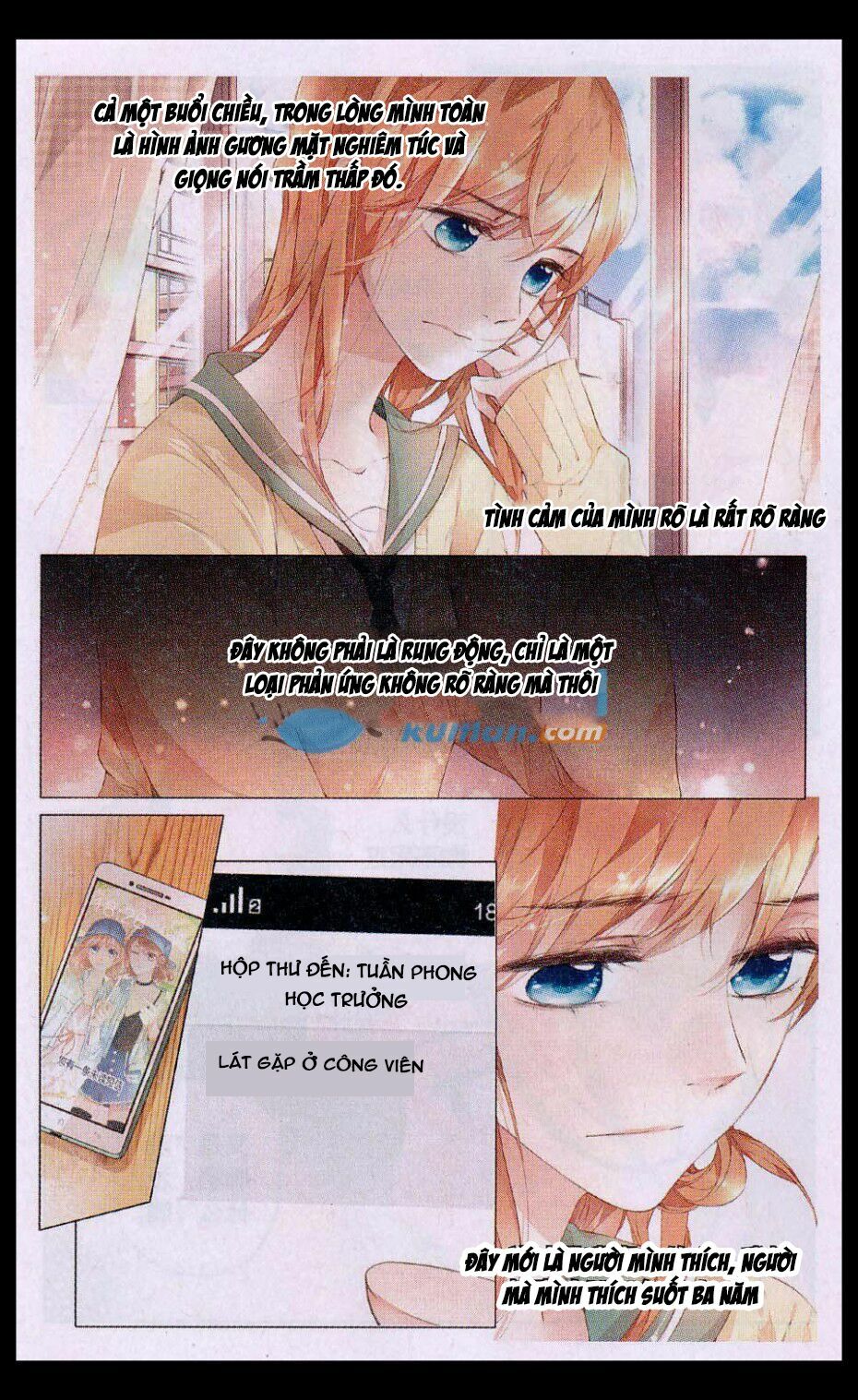 Tình yêu là màu hoa anh thảo: Chapter 13