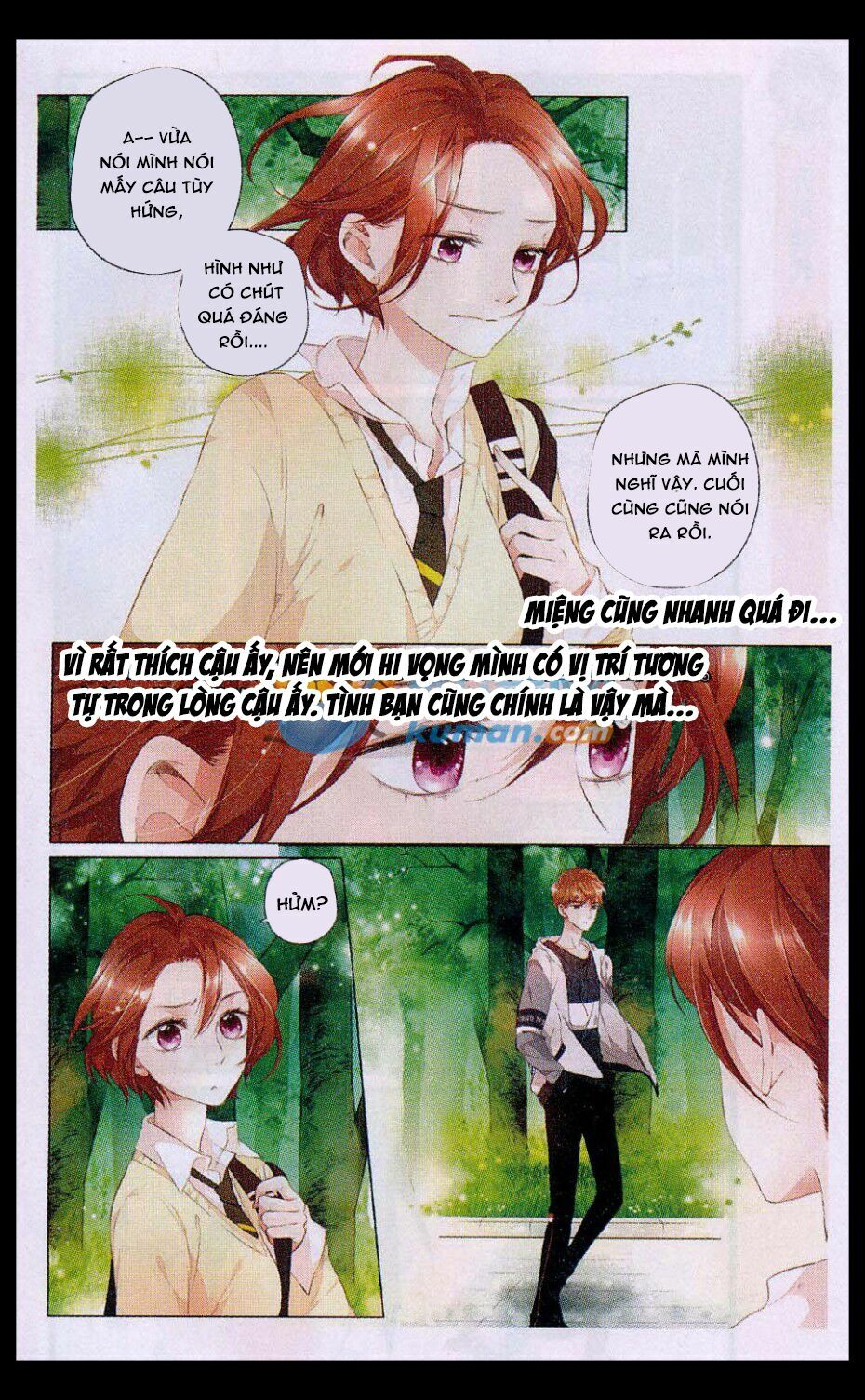 Tình yêu là màu hoa anh thảo: Chapter 13