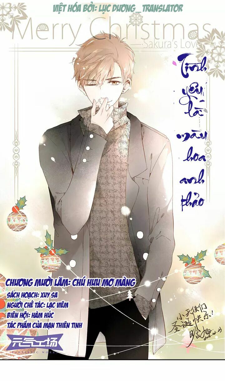 Tình yêu là màu hoa anh thảo: Chapter 15.1