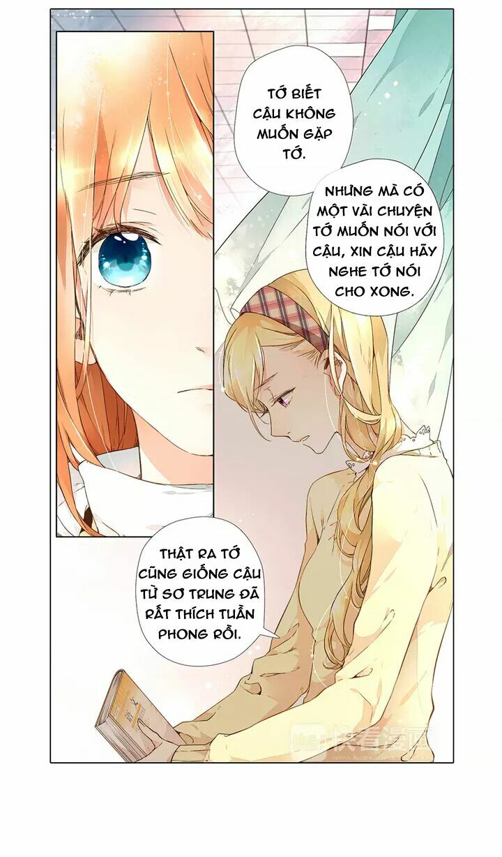Tình yêu là màu hoa anh thảo: Chapter 16.1