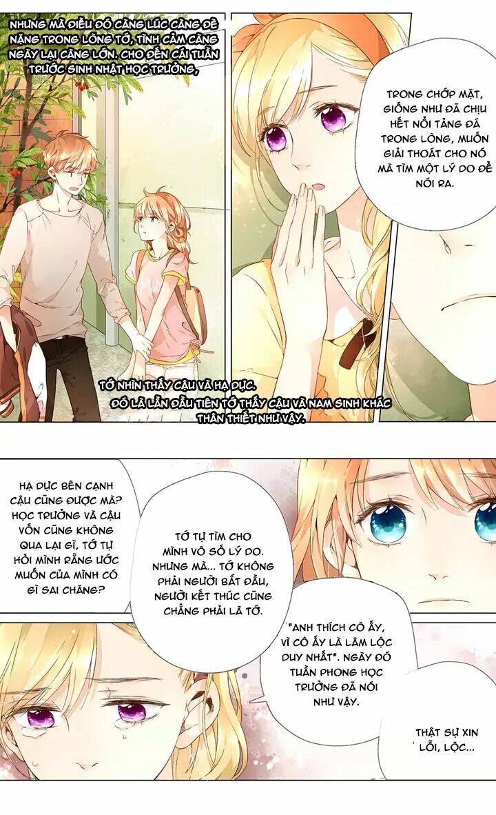 Tình yêu là màu hoa anh thảo: Chapter 16.1