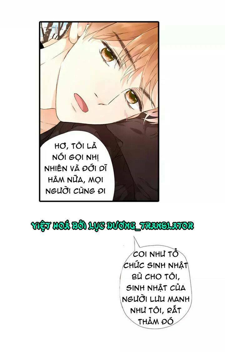 Tình yêu là màu hoa anh thảo: Chapter 18.5