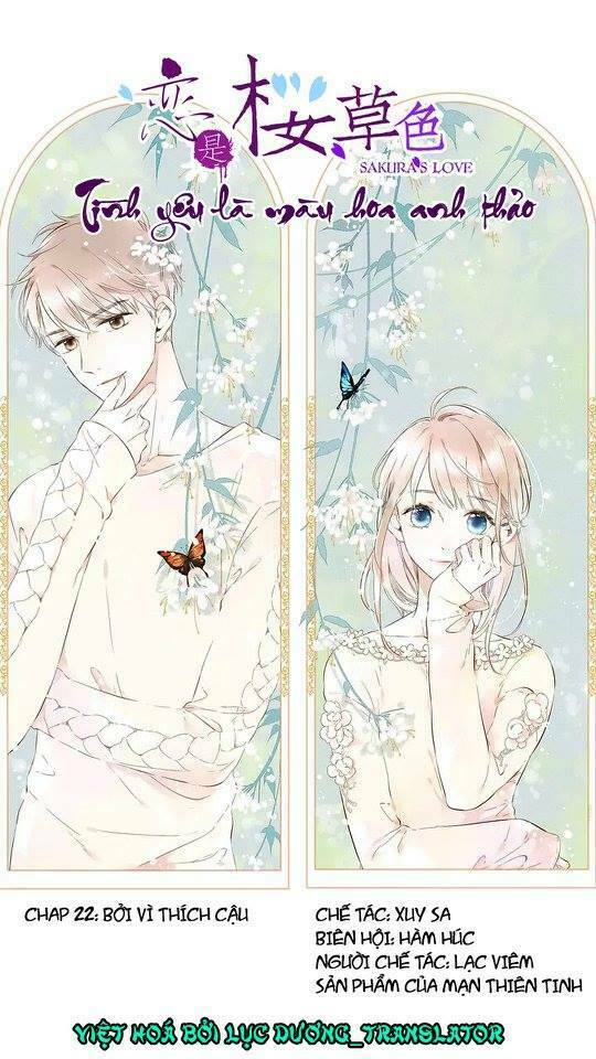 Tình yêu là màu hoa anh thảo: Chapter 22