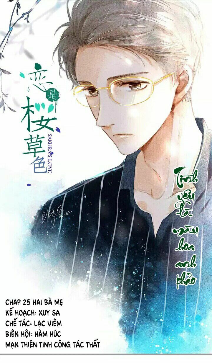 Tình yêu là màu hoa anh thảo: Chapter 25