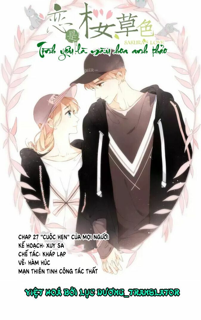 Tình yêu là màu hoa anh thảo: Chapter 27.1